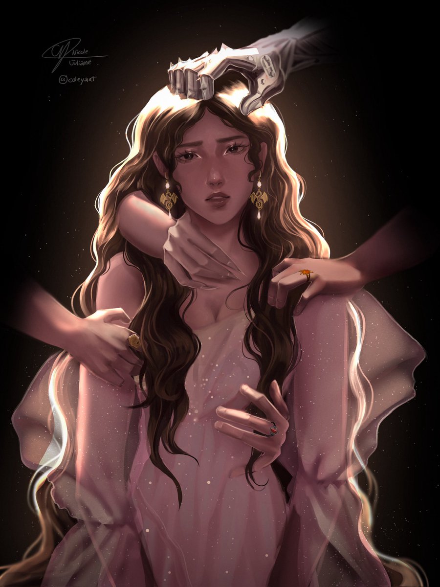 “Justice is in short supply this side of the mountains. There has been none for Elia” 

— a gift for my dearest <a href="/witchyhagz/">elia martell akgae</a> and drawn by my talented friend colyeart