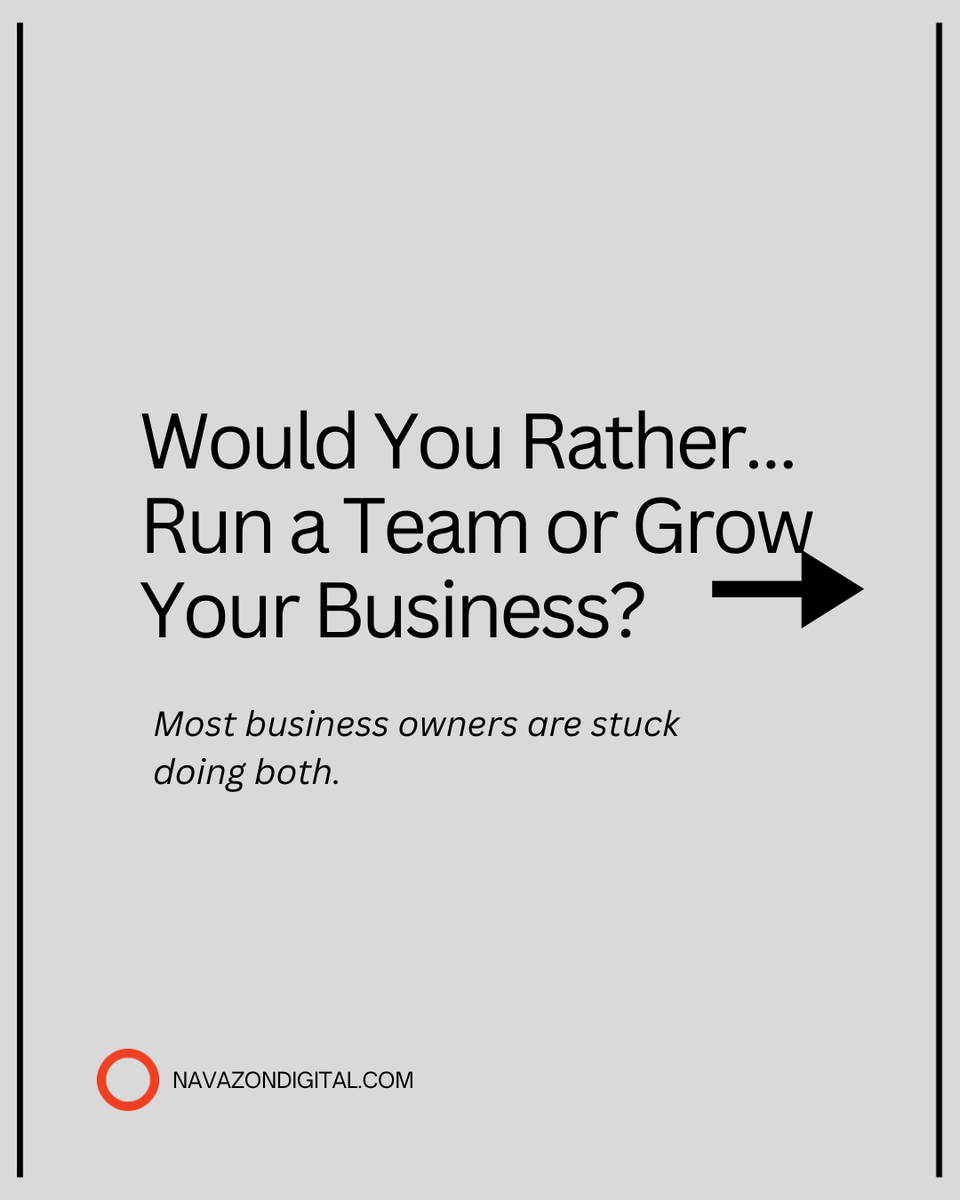 NavazonDigital's tweet image. Tired of playing project manager for your own marketing?
We handle everything under one roof—so you can stay focused on running your business.
👉 DM us “MARKETING” to see what we’d do differently for you.

#NavazonDigital #MarketingAgency #BusinessGrowth #EntrepreneurLife
