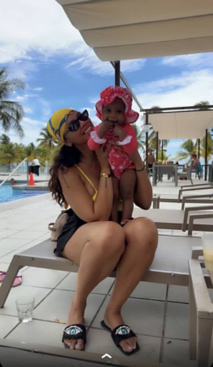 Jada P, Wizkid’s Mom and Wizkid’s daughter…. ❤️