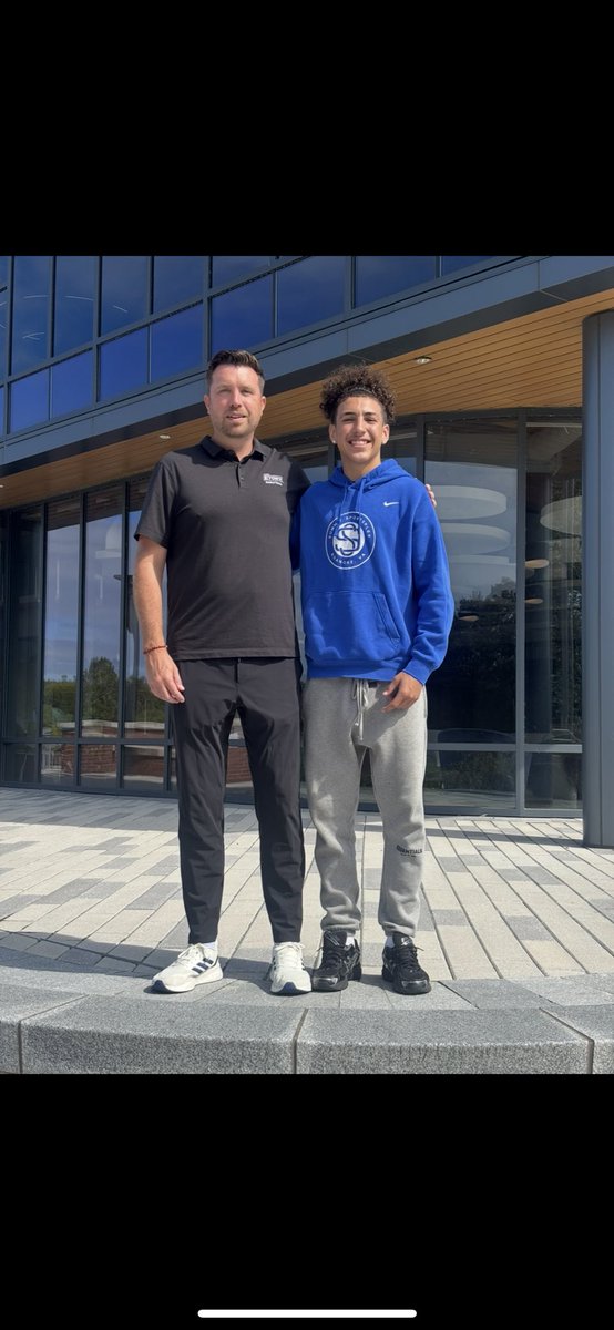 Shawnloading's tweet image. Big Thank you to Coach Moore for having me up at E-Town today and giving me the chance to visit the campus and facilities. I really appreciated the opportunity! @BrittMoore_ @CoachGruse @CoachStitzel