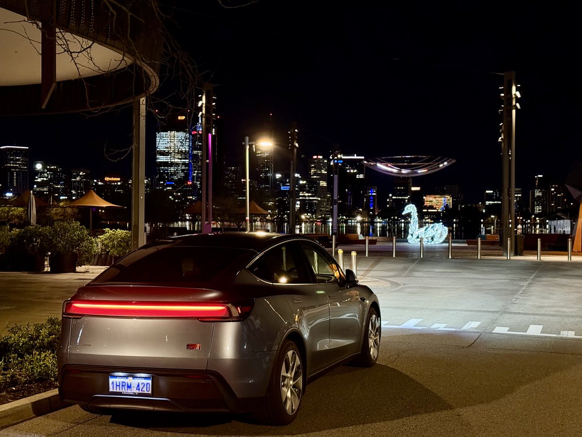 harald_murphy's tweet image. #AUSYtour #FSDStour
@TeslaAUNZ
Leaving home in Perth Western Australia on a clockwise circumnavigation of Australia in a @Tesla New Model Y. This eleventh lap in an EV will be the first using @Tesla_AI Full Self Driving (Supervised) and the first continent conquered by FSD.