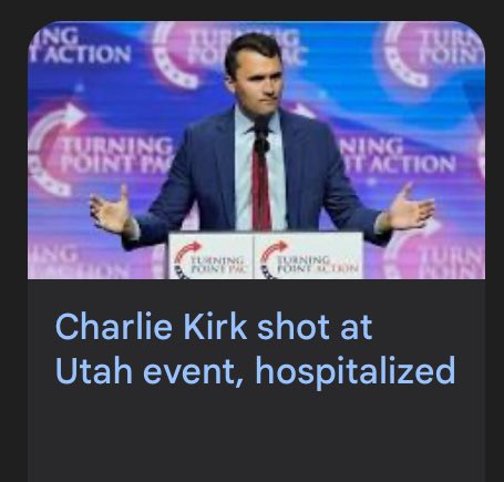 Pray for Charlie Kirk 🙏🏻