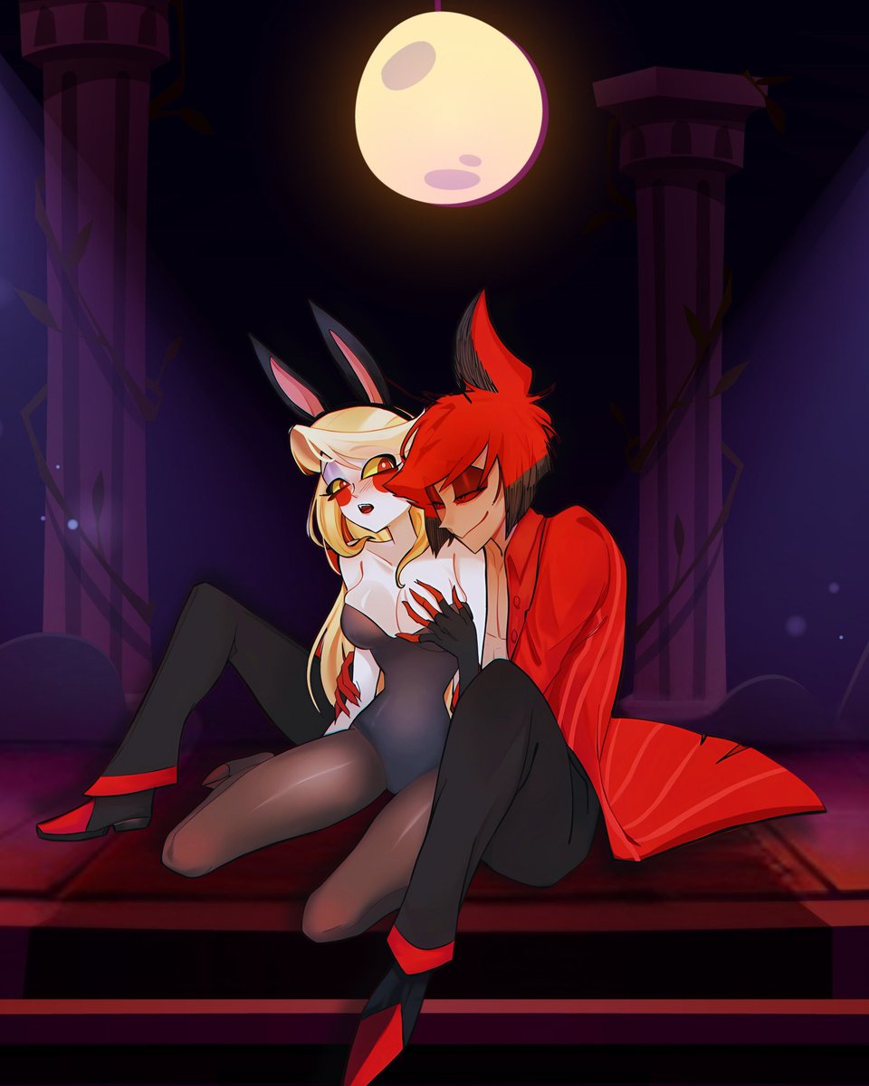 MeganArtist_22's tweet photo. Who's excited for the new season ❤️💕

#HazbinHotelFanart 
#Hazbinhotel 
#HazbinHotelAlastor 
#alastorhazbinhotel 
#alastorxcharlie 
#HelluvaBoss
#HelluvaBossFanart 
#CharlieMorningstar 
#charliehazbinhotel 
#charlastor https://t.co/nY2evbCg0H