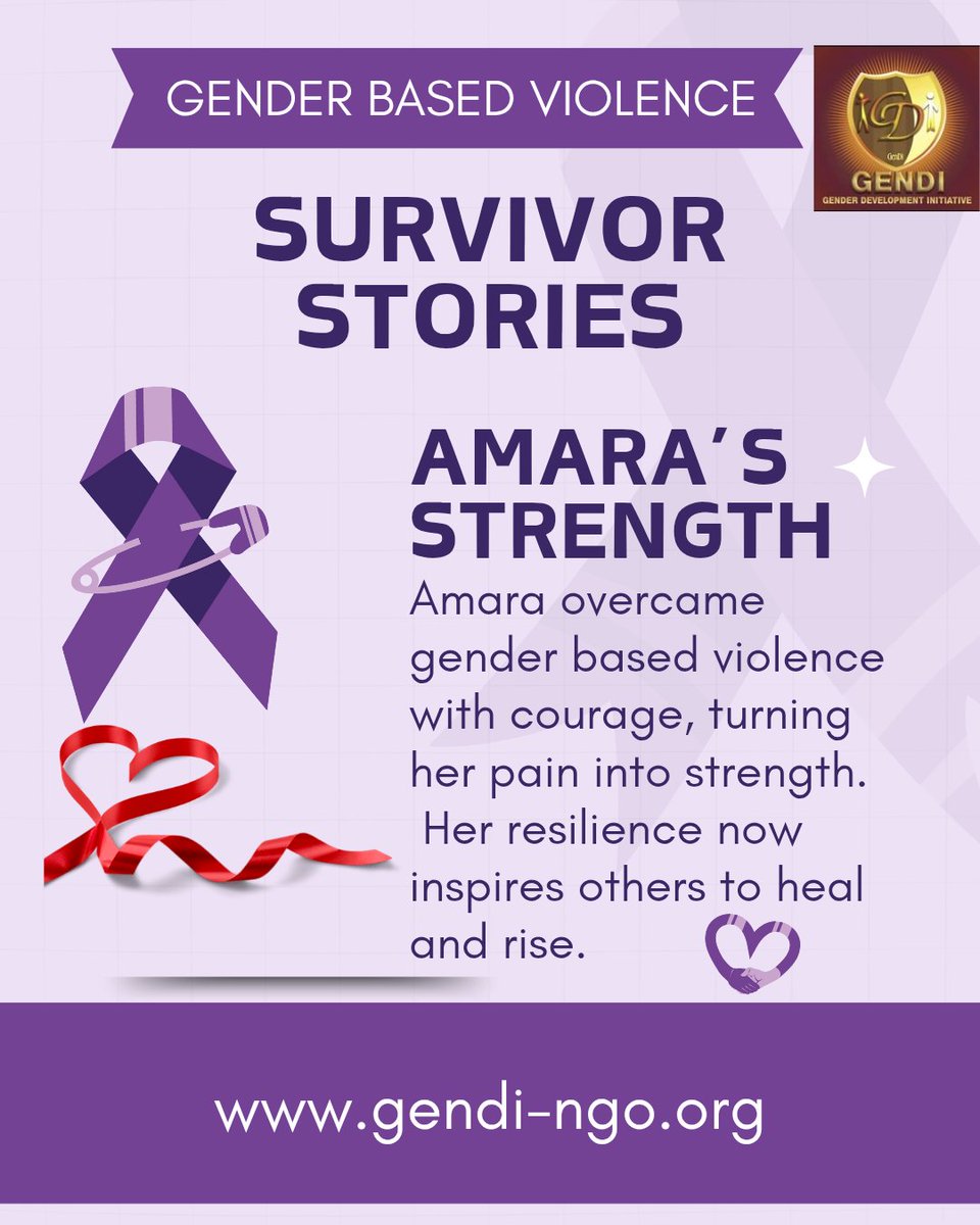 GenderDevelopm4's tweet image. Amara’s journey shows that even after the pain of GBV, healing and strength are possible—her resilience is a beacon of hope for others. Together, let’s break the silence and stand for dignity.

#EndGBV #HerStrengthOurHope #BreakTheSilence #StopTheViolence #SheRises