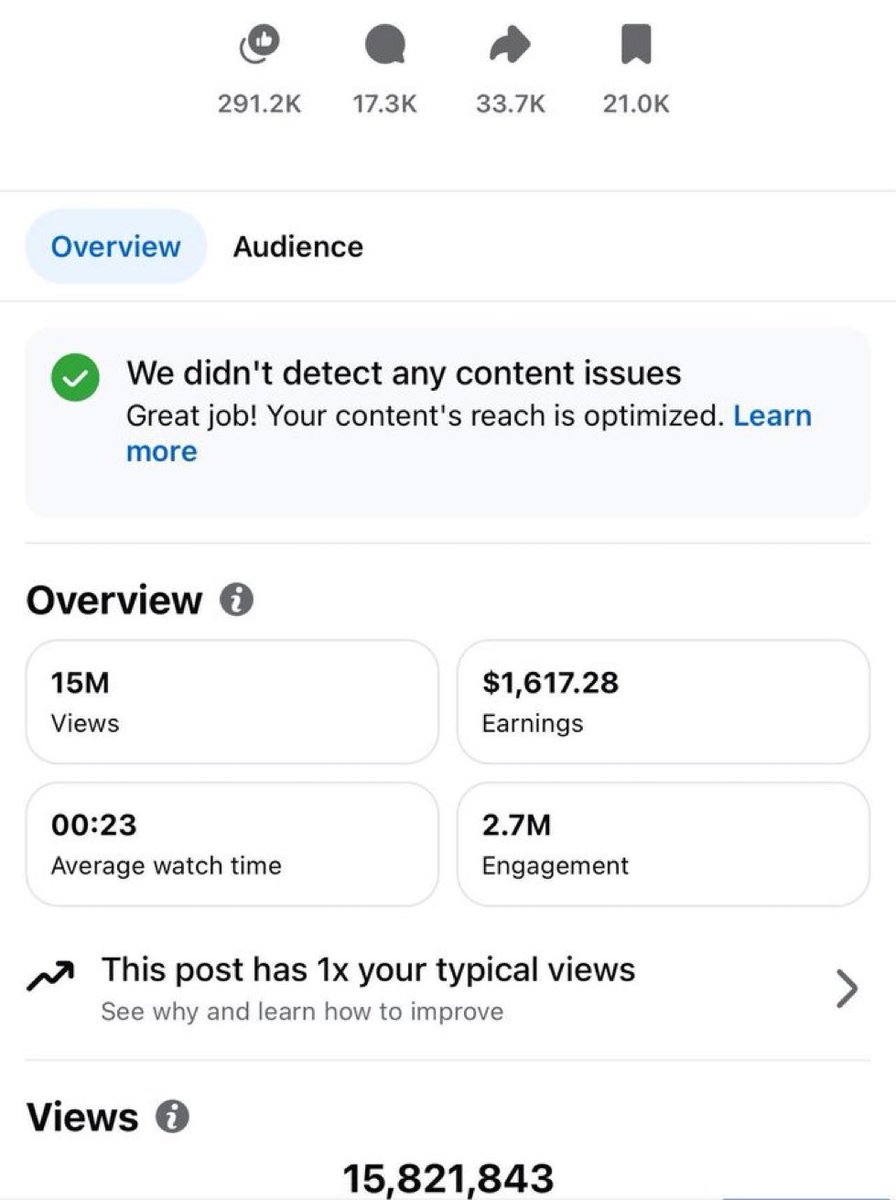 Facebook account earnings 🌹