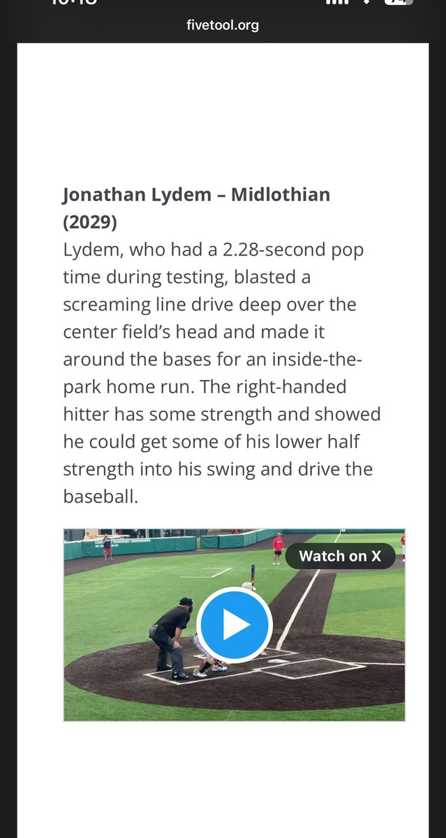 Lonestar Baseball Club-DFW tweet media