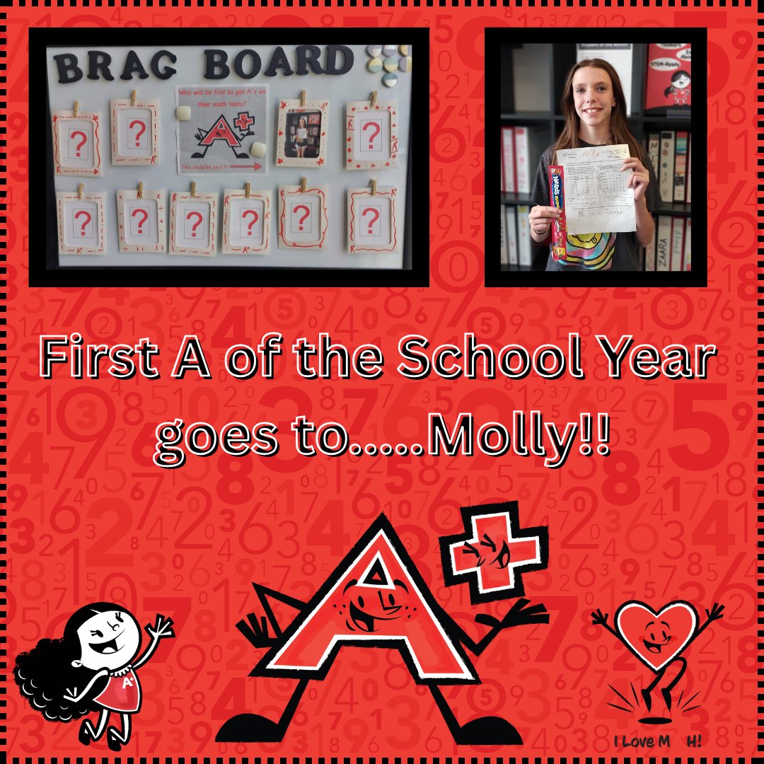 SB_Mathnasium's tweet photo. We're proud to be seeing results early in the school year for students who put in hard work over the summer! Way to go Molly!!  ⭐⭐

#mathnasium #vosbarrington #barrington220schools #homeworkhelp #mathhomework https://t.co/SCqqXA0Jyx