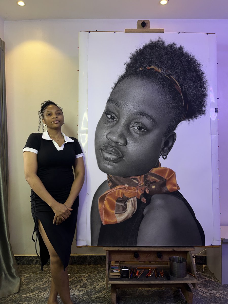 It took me about 420 hours to make this with pencil. Can you use 1 sec of your time to like and repost thanks 😊