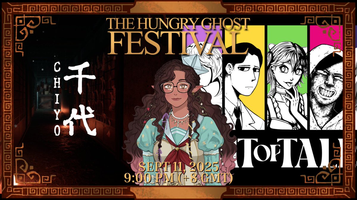 tineninVT's tweet image. ⛵️BOAT IS ABOUT TO SAIL⛵️

I am not ready for this stream... will be trying out Chiyo by @nimbusgamesdev from Malaysia and In a bit of Tales by @daybloomproject from Thailand!

📅SEPT 11, 2025
🕘9 PM GMT+8
Event by @SEAGamethetic