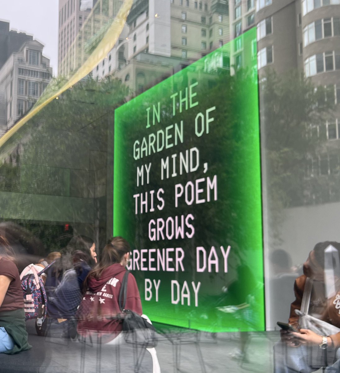 now open 💚
<a href="/MuseumModernArt/">MoMA The Museum of Modern Art</a>