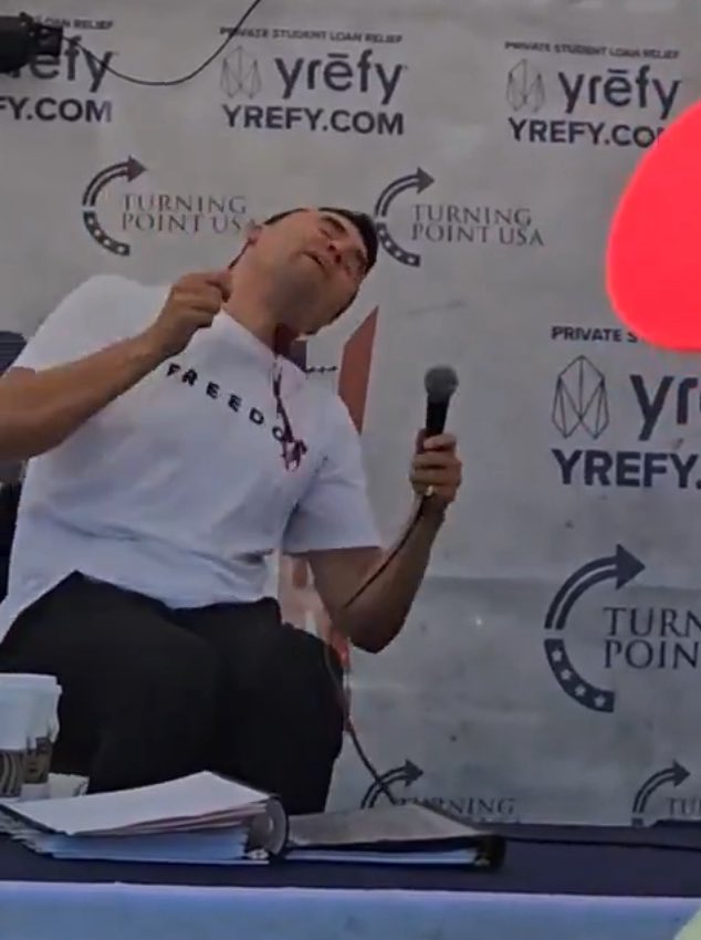 Charlie Kirk is a patient of Islamic phobia