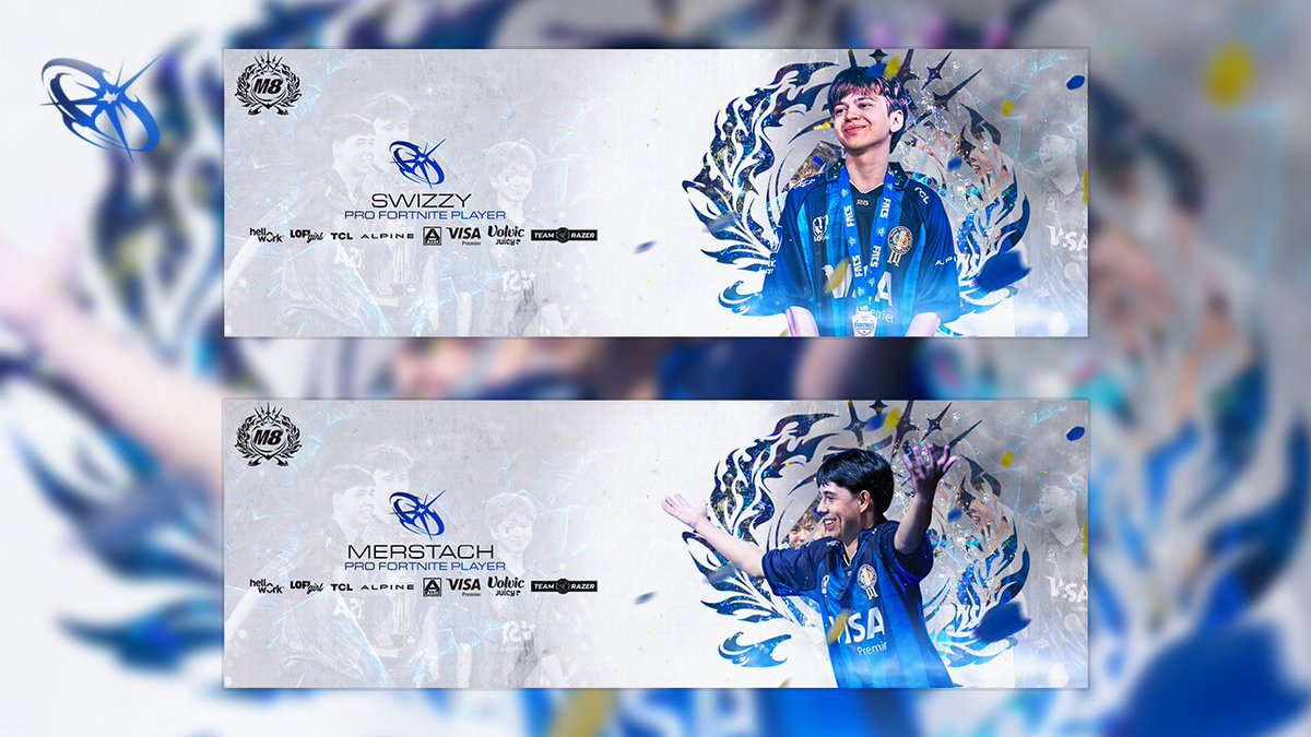 M8 Karma 🇺🇦 (@wantk4rma) on Twitter photo Header collection Champions Swizzy and Merstach 👑
Pour célébrer le titre de champion du monde de <a href="/SwizzY281/">M8 SwizzY281</a> & <a href="/Merstach/">M8 Merstach</a> sur Fortnite voici la collection champions header 🎨
Pour ceux qui veulent leur header vous avez juste à envoyer votre pseudo et votre photo en commentaire Header collection Champions Swizzy and Merstach 👑
Pour célébrer le titre de champion du monde de <a href="/SwizzY281/">M8 SwizzY281</a> & <a href="/Merstach/">M8 Merstach</a> sur Fortnite voici la collection champions header 🎨
Pour ceux qui veulent leur header vous avez juste à envoyer votre pseudo et votre photo en commentaire