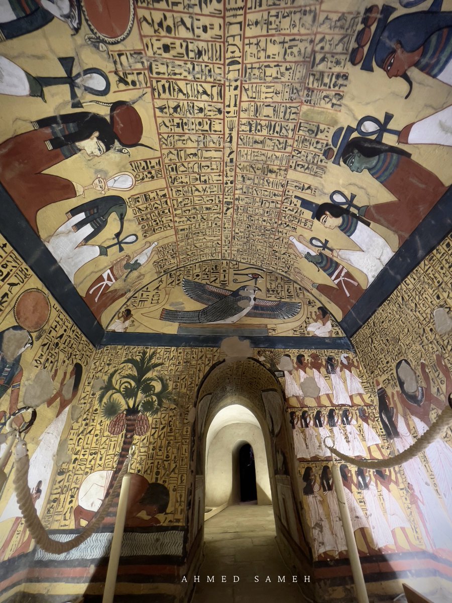 Tomb of Pashedu "TT 3"
- Deir el-Medina #Luxor 

📸 me