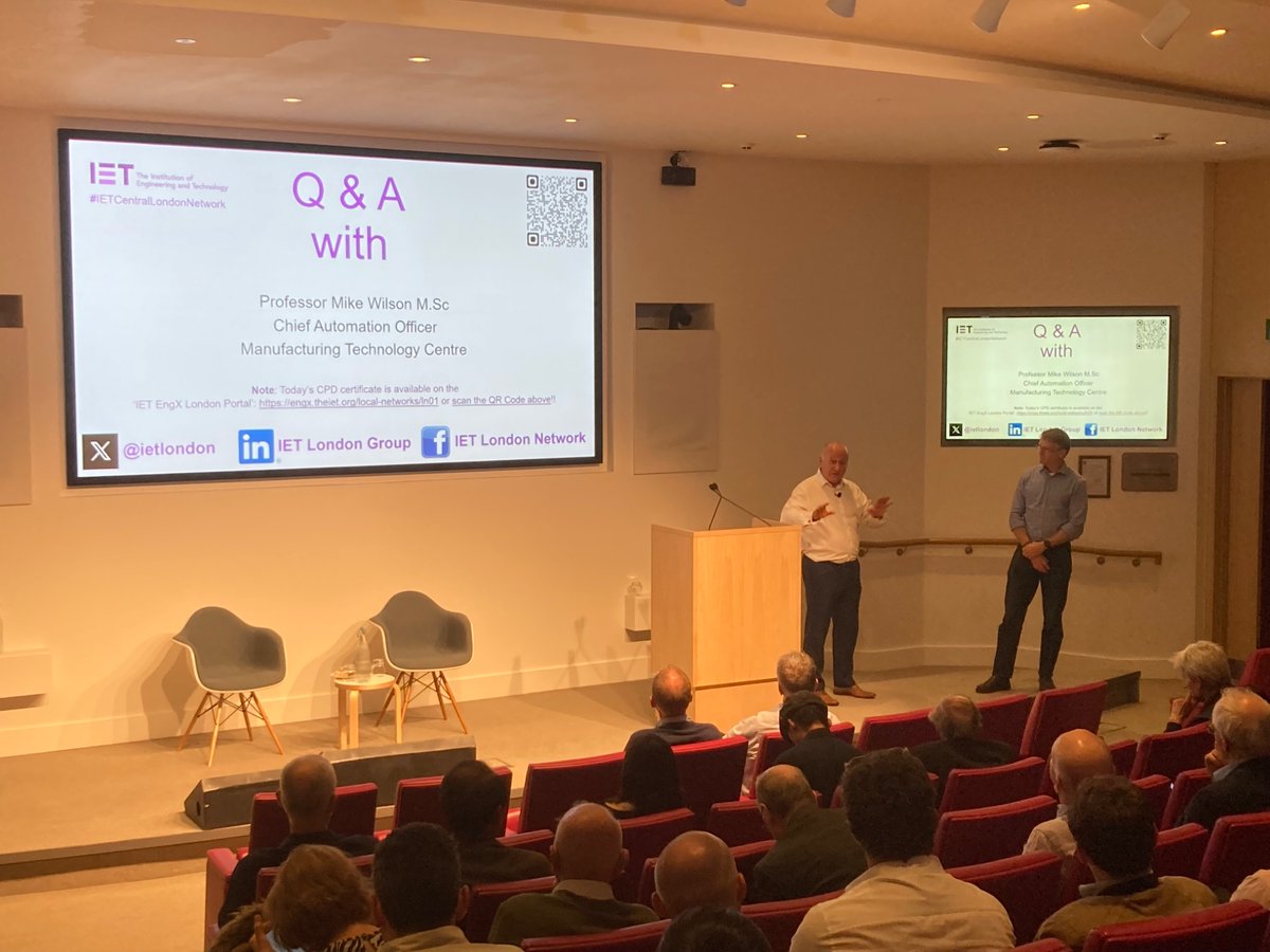 IET London Network tweet media