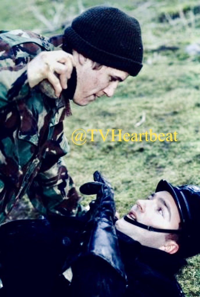 TvHeartbeat's tweet photo. Series 5, episode ‘Expectations’ - first broadcast 30 years ago today!
Joe Norton…absolute toe rag! Burning down Flo’s caravan was awful and here he about to assault Nick…
#Heartbeat30Years #WilliamAsh #NickBerry ❤️ https://t.co/LU69JPSWY6