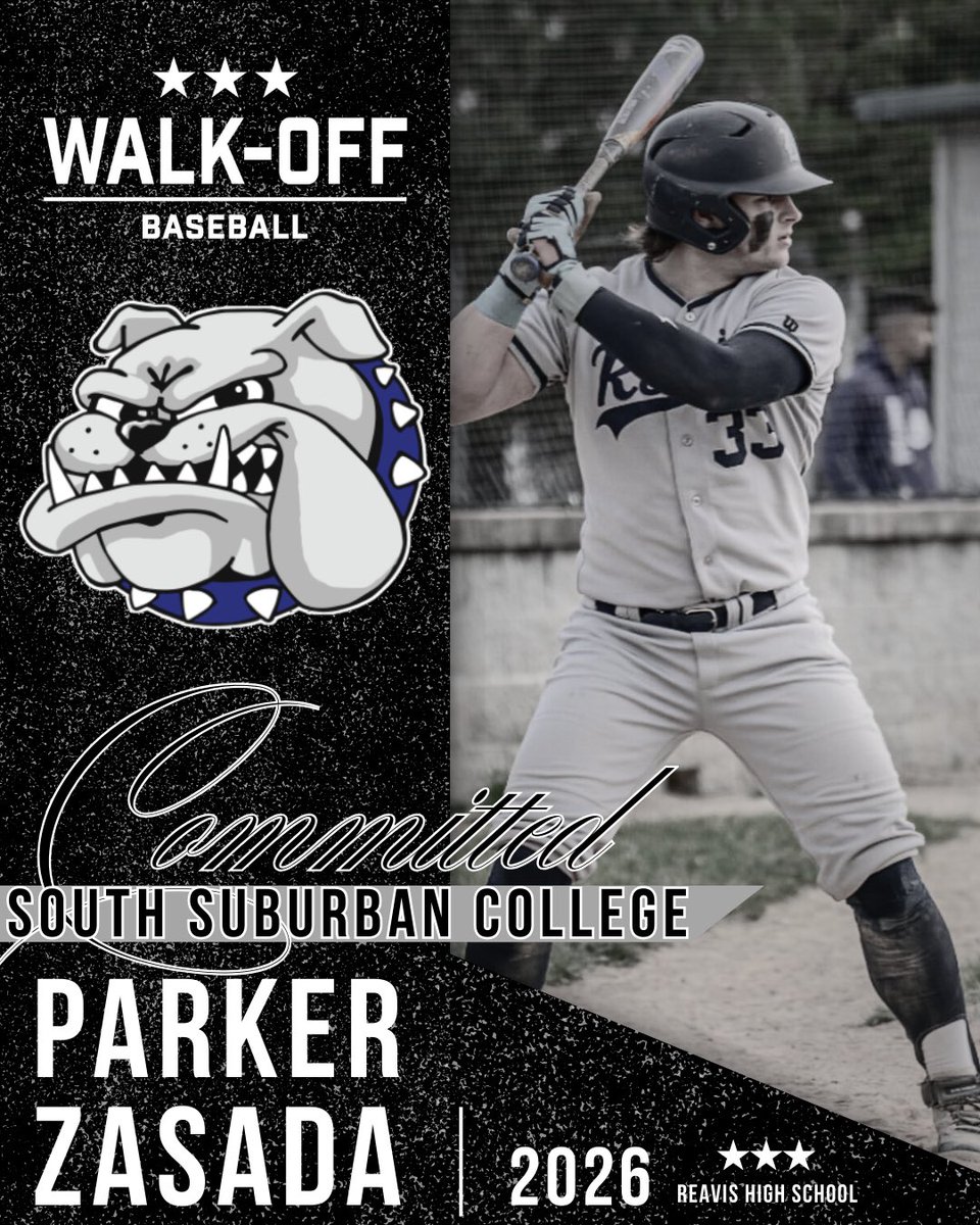 Walk-OffBaseball (@walkoffbbil) on Twitter photo ππ¨Commitment Alert π¨π
A huge congratulations to Parker Zasada (Class of 2026 β Reavis HS) on his commitment to continue his academic and athletic career at <a href="/South_Suburban/">SouthSuburbanCollege</a>
Parkerβs relentless work and dedication to his craft have earned this opportunity! <a href="/ParkerZasada/">Parker Zasada</a> ππ¨Commitment Alert π¨π
A huge congratulations to Parker Zasada (Class of 2026 β Reavis HS) on his commitment to continue his academic and athletic career at <a href="/South_Suburban/">SouthSuburbanCollege</a>
Parkerβs relentless work and dedication to his craft have earned this opportunity! <a href="/ParkerZasada/">Parker Zasada</a>