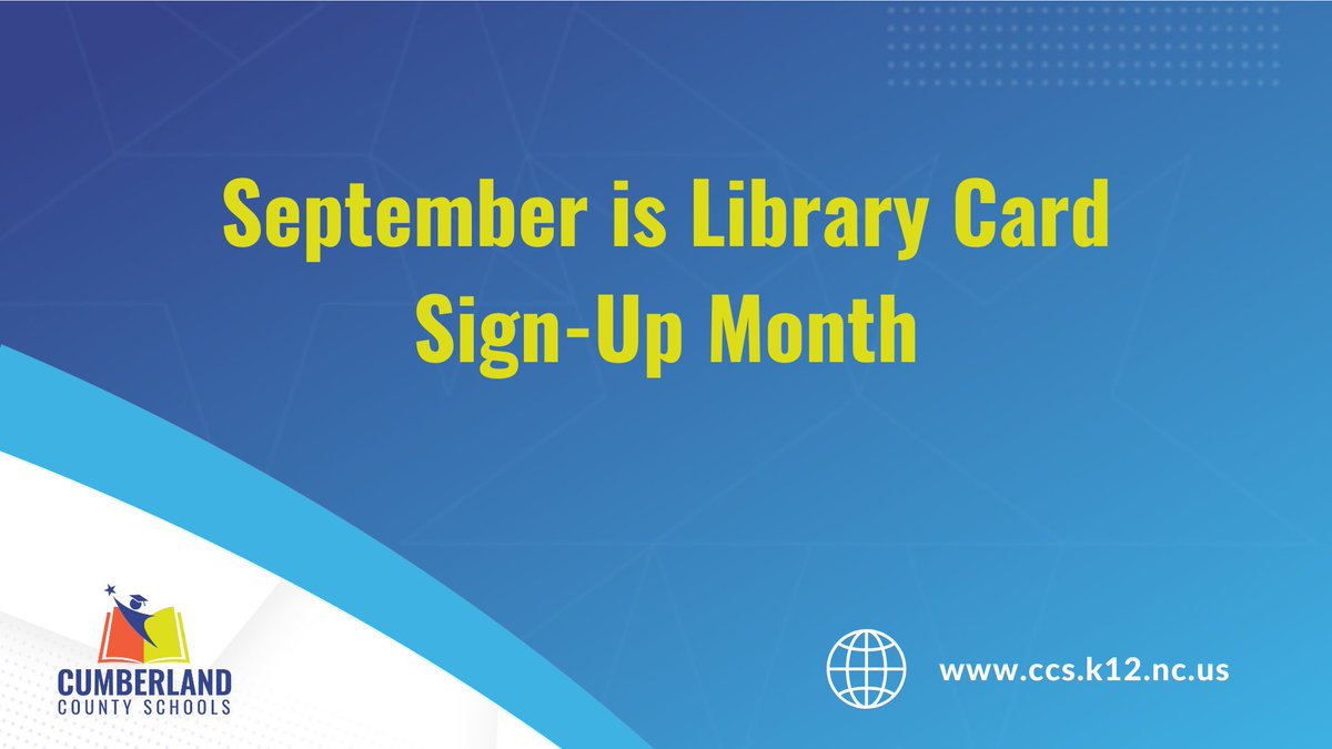 September is Library Card Sign-Up Month! 📖✨
A library card is your ticket to endless learning, imagination and adventure. If you don’t have one yet, now is the perfect time to sign up and unlock a world of opportunities!