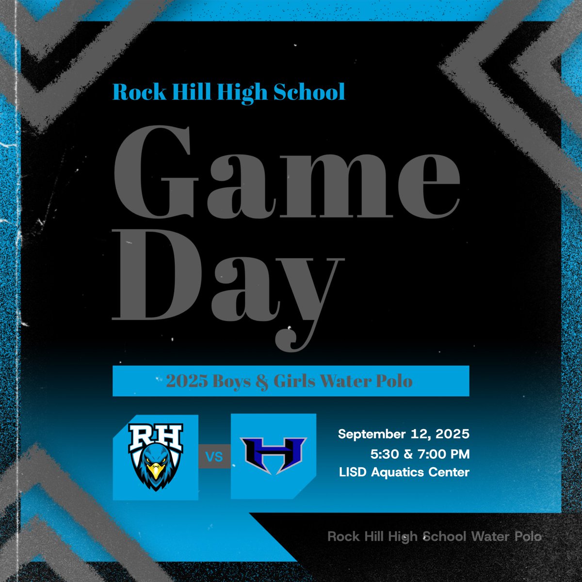 Game Day Let's GO! RH Boys and Girls take on Hebron! <a href="/RHWaterPolo/">Rock Hill Water Polo</a> <a href="/PISD_Aquatics/">ProsperISDAquatics</a>