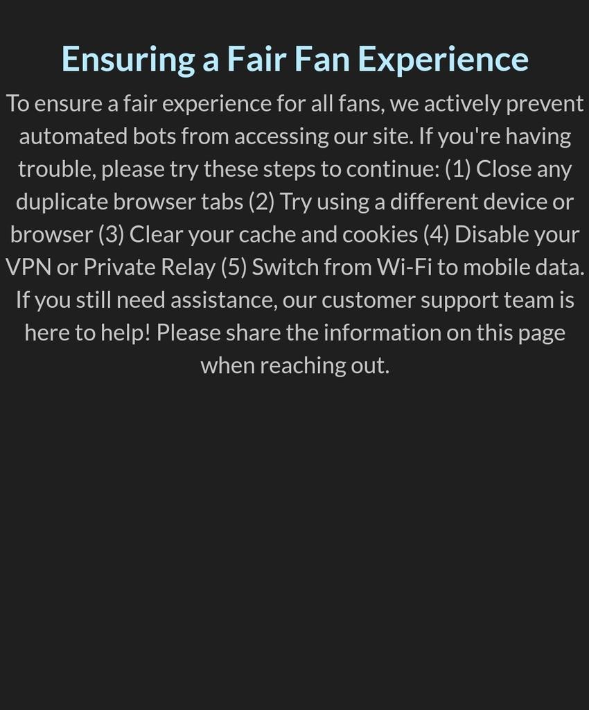 StrawhatBerlin's tweet photo. Love waiting 40 minutes for Tame Impala tickets just to be told im a bot. AXS sucks https://t.co/2ini8cYced