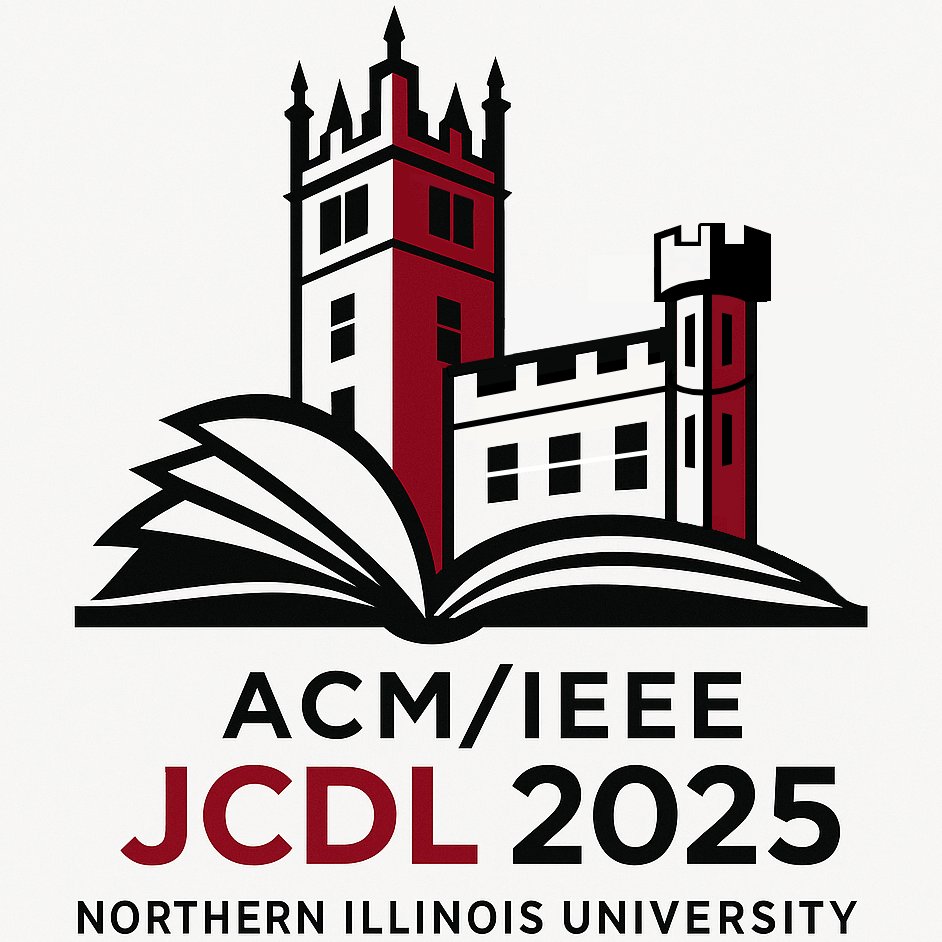 Unveiling our cool logo for ACM/IEEE JCDL 2025. The ACM/IEEE-CS Joint Conference on Digital Libraries (JCDL) is a premier international forum focused on research and practice in digital libraries, bridging technical, practical, and social dimensions.

#JCDL2025 #digitallibraries