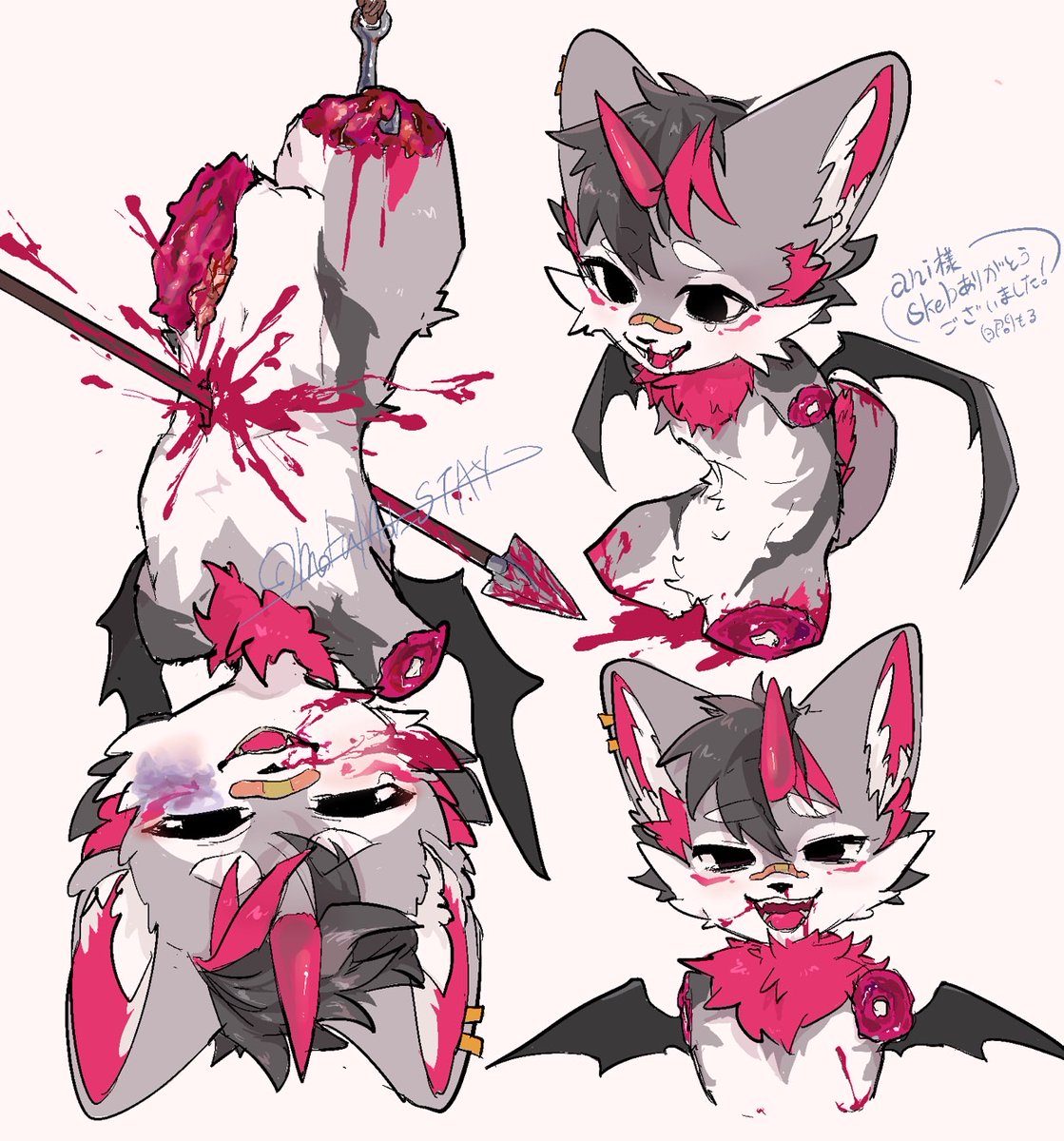 Skeb 納品致しました！
ありがとうございました🥰
【⚠️R18G⚠️】