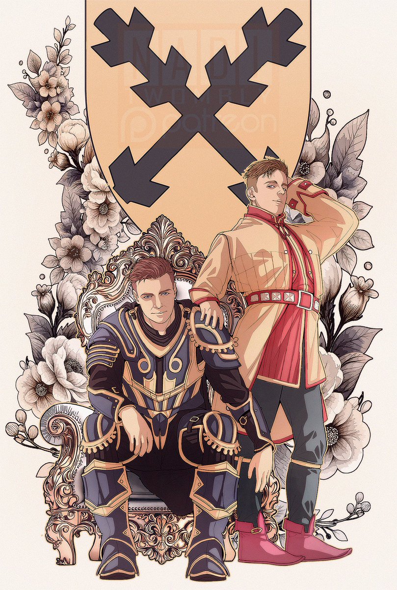 "The only one who is allowed to sit there is you, my Blacksmith Boy."

I will also draw a version where Hans is on the throne👀

HD Version on my patreon  
#kcd2 #KingdomComeDeliverance2  #hansry  #hanscapon #henryofskalitz  #fanart   
_________         
PRINTS on my shop: link