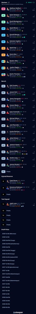 Hey Siri. Define Rebuild ‘Rebuild’ in NFL dynasty league terms… 
(Open for full squad and long list of picks)