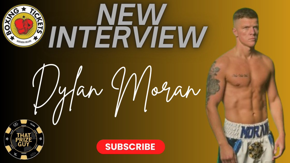 🚨 New Interview 🚨
In association with <a href="/ThatPrizeGuy/">That Prize Guy</a> 

Dylan Moran 🗣
Tyrone's been doing loads of talking, I'll do my talking in the ring on Saturday night

I'm at a point in life that it isn't about me anymore, for years boxing was all that mattered to me

I know how much