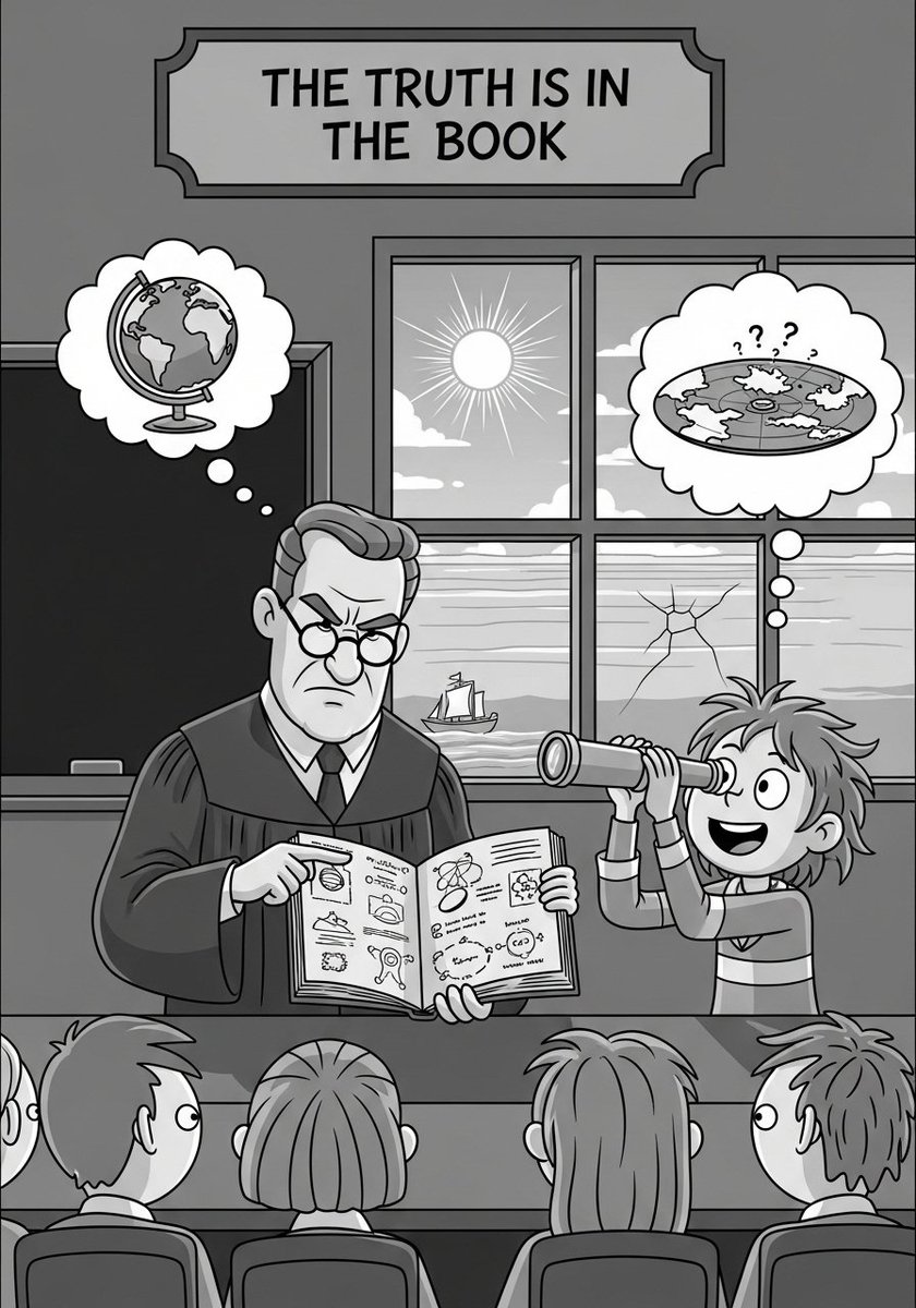 Flat Earth Society tweet media