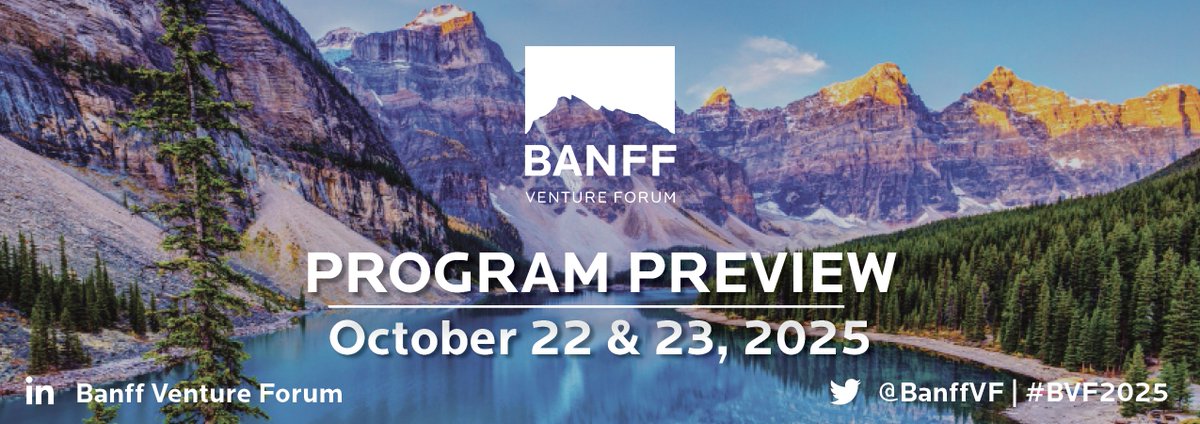 Banff Venture Forum tweet media