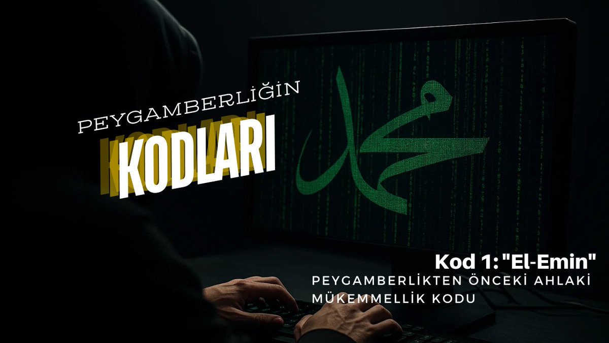 ruhivarlik's tweet photo. 🎉 Yeni bölüm yayında: Peygamberliğin Kodları #1 – El-Emin

Ticarette güven, Hacerü’l-Esved krizi ve düşmanların şahitliği…

👉 İzle, yorum yap, paylaş: https://t.co/2xXbP2wYk8

#PeygamberliğinKodları #ElEmin https://t.co/EKIodyNYAR