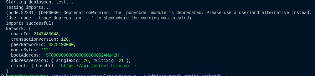 emmaculateexcel's tweet image. Building on @Stacks i Successfully implemented tests for both fungible tokens (SIP-010) and NFTs (SIP-009).
This experience is becoming a lifestyle as a @StacksDevs .