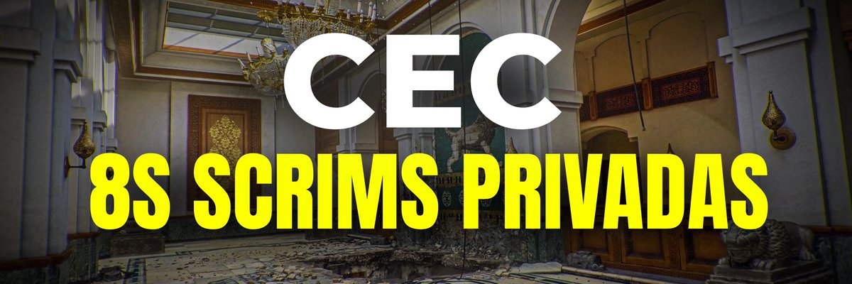 Para los Amantes de los 8s y Scrims en #BlackOps6 

Haremos en el Servidor de Discord 8s Organizadas por CEC en horario Tarde-Noche

También un canal para Buscar Scrims con otros Equipos

Toma tu rol de 8s para se notificado en el canal #roles-8s-scrims

discord.gg/RHVhKRz5eP