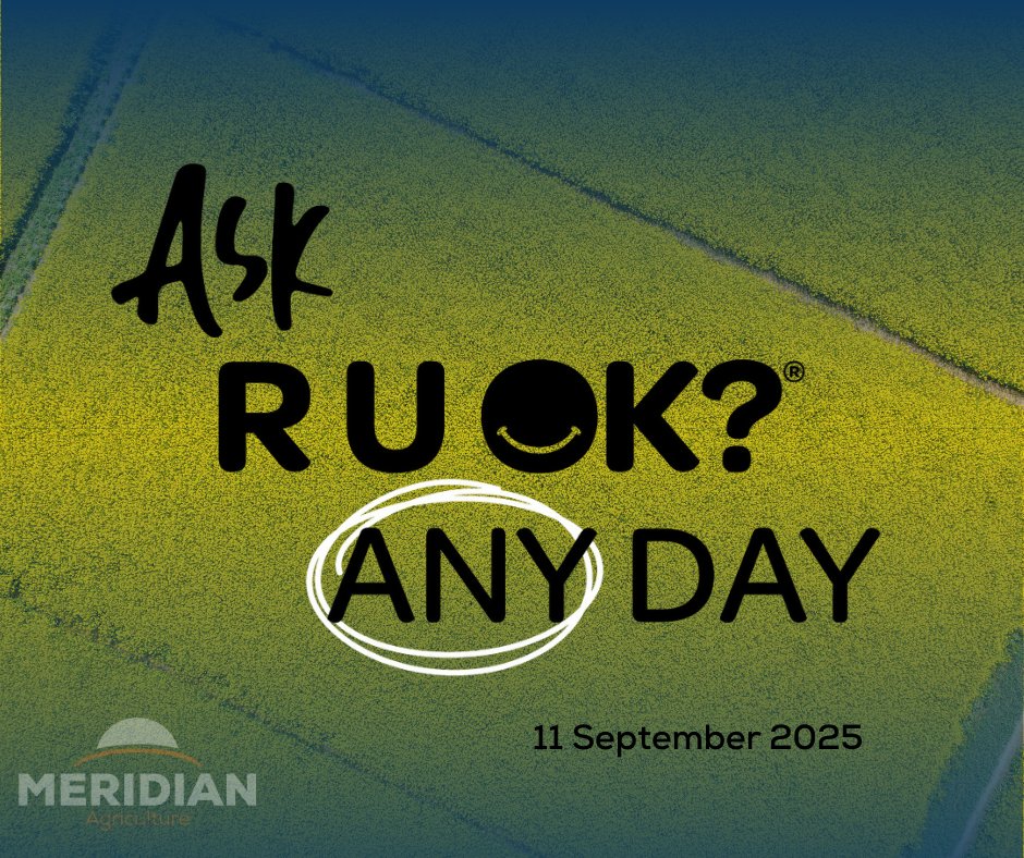 Today is R U OK? Day. Farming can be tough, and it’s not always easy to see when someone’s struggling. Checking in with a mate, neighbour or colleague with a simple “Are you OK?” can make a real difference. Learn how to ask: ruok.org.au/how-to-ask