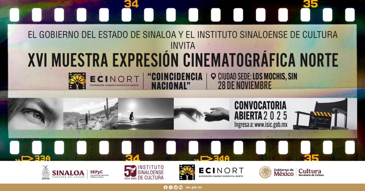 Continúa abierta la convocatoria para la XVI Muestra de cortometrajes ECINORT 2025

Invitan a videastas de todo el país a crear sus trabajos y registrarlos, en los géneros de Ficción, Documental y Cineminuto.

🔗 tinyurl.com/yc2ruchd