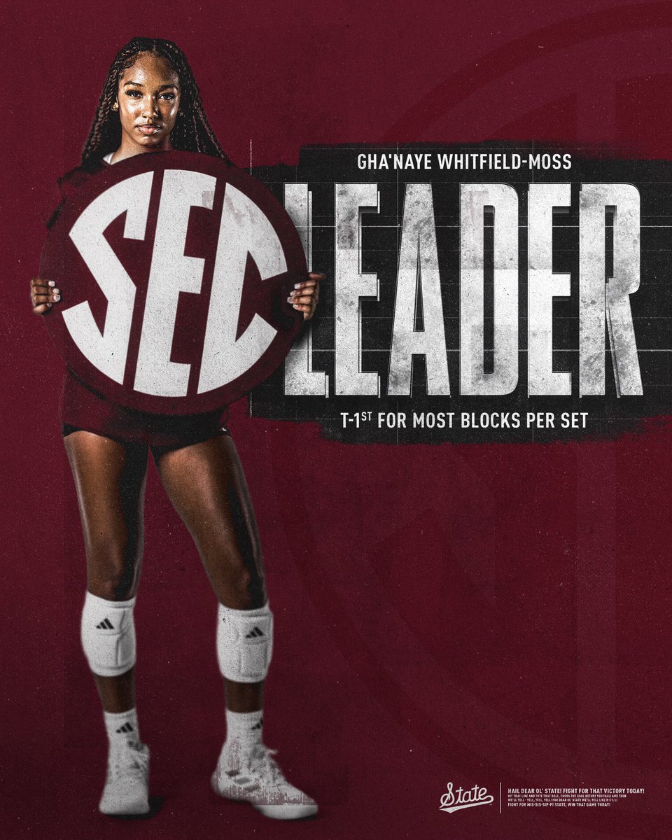 Gha’Naye holding it down for the Dawgs at the net‼️

#HailState