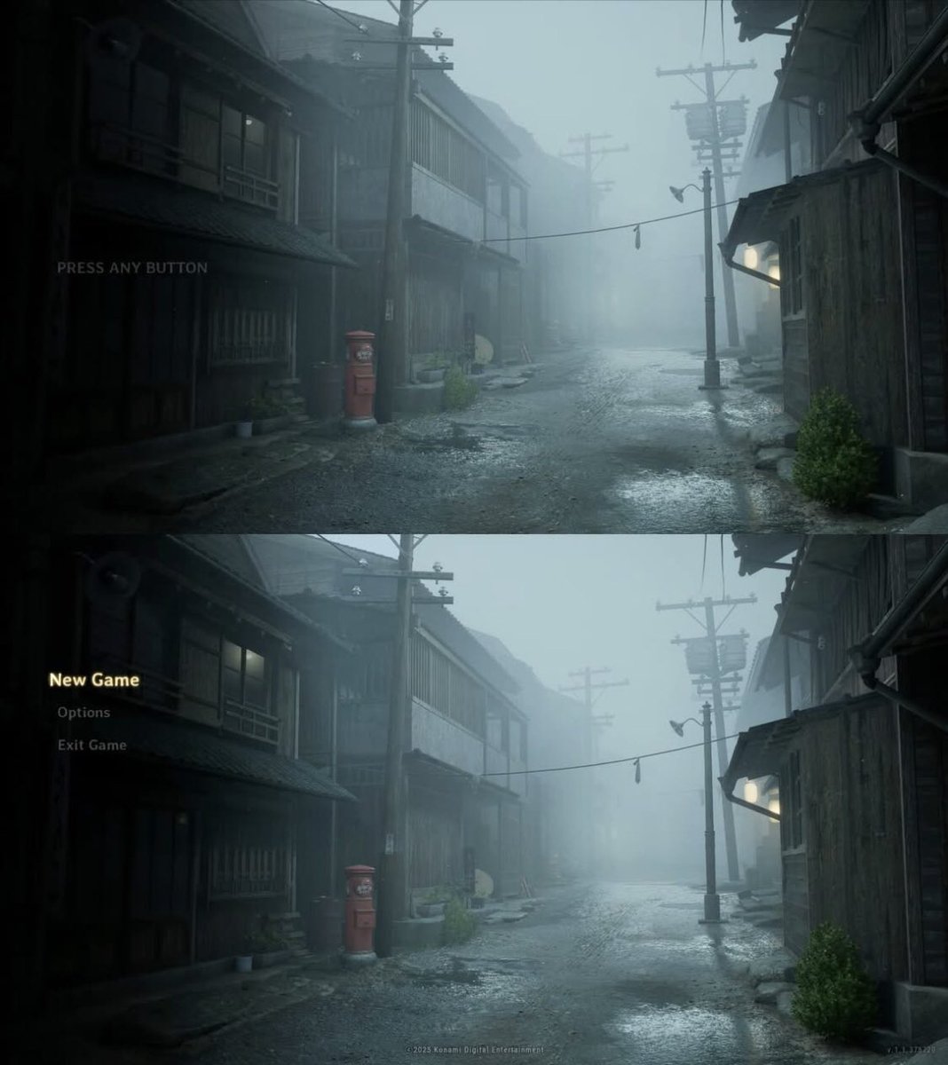 immalkwalahi's tweet image. Start menu silent hill f