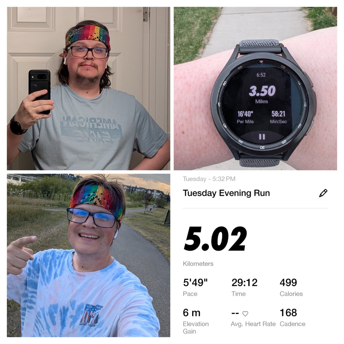 Beginning vs end of summer!

Beginning: 230ish pounds, 5k run was taking over 50 mins

End: 180 pounds, 5k run down to 29 mins! 

What a summer eh? 

(Sorry for watch being in miles, I set it wrong on my first ever run and changed after it haha)