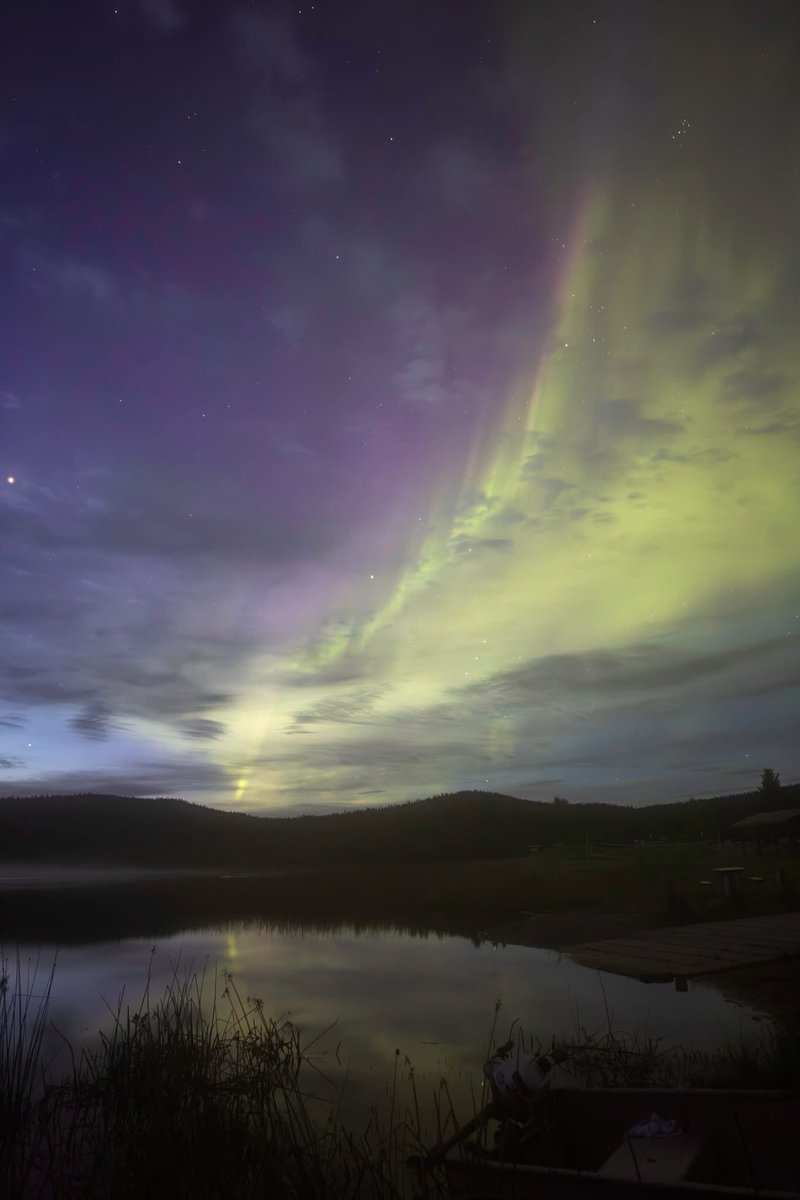 ayu_yg's tweet photo. 湖面オーロラを撮りに出かけました🍂🥰
#aurora #northernlights #auroraborealis #nightsky #auroraborealisnotifications #nightview #fairbanks #alaska #nature #auroras #naturephotography #spacephotography #aurorachasing #オーロラ #世界の絶景 #オーロラ写真家 #自然写真家 #ア��スカ https://t.co/AlFbAjNGHH