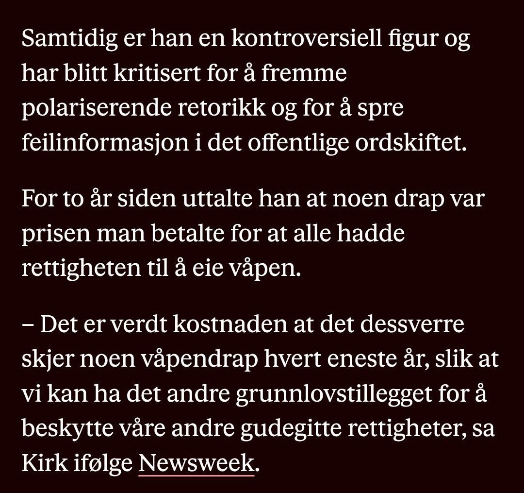 Sjokkerende bilder fra USA viser hvordan en kvinne blir drept på bestialsk vis av en svart mann som gjentar: «I got that white chick». Det er selvfølgelig ikke bare lov, men helt naturlig, å reagere på den sjokkerende videoen med vrede.

Da skriver TV 2 en sak om at