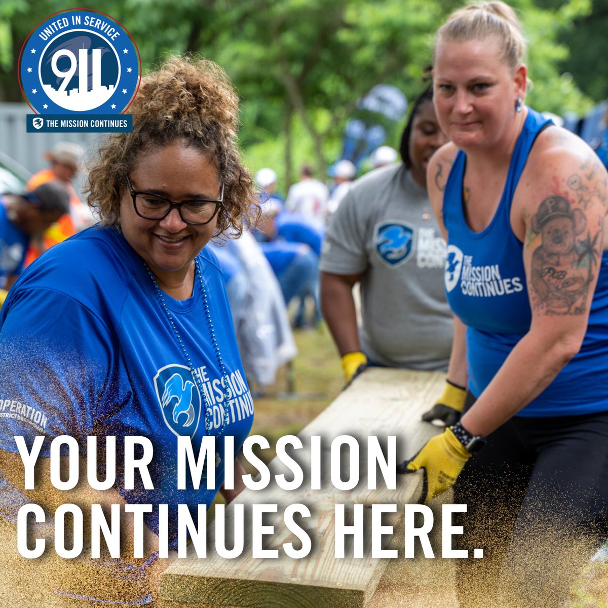 The Mission Continues tweet media