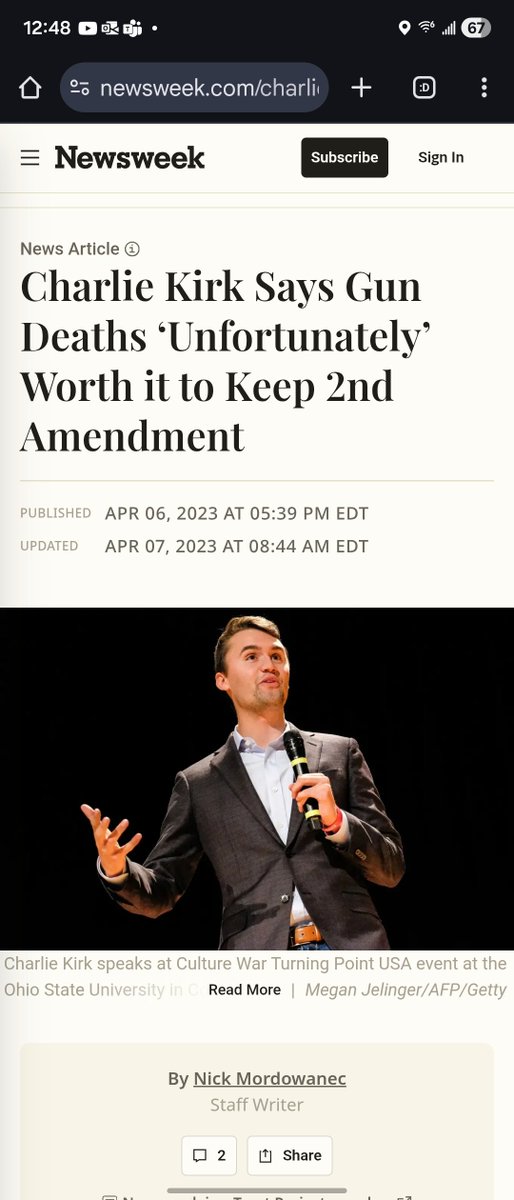 dispencir's tweet photo. @ZephyrVinnie @davelaner @Uncensorednewsw @LeighCl68689106 Buddy, he literally said this. I dont think anyone deserves to die this way, but he literally fought against the 1 thing that would've saved him. And that's gun control. https://t.co/nzK6LoSg4z