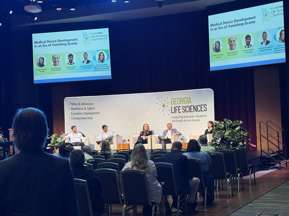 Strong science experiences in high school are the foundation for Georgia’s future workforce. College &amp; career readiness starts in our classrooms. Thanks <a href="/Georgia_Bio/">Georgia Life Sciences</a> for including <a href="/FCSchoolsGA/">Forsyth County Schools</a> in the conversations! #GALifeSciences #GLSSummit  #weDOscience #TheForsythWay