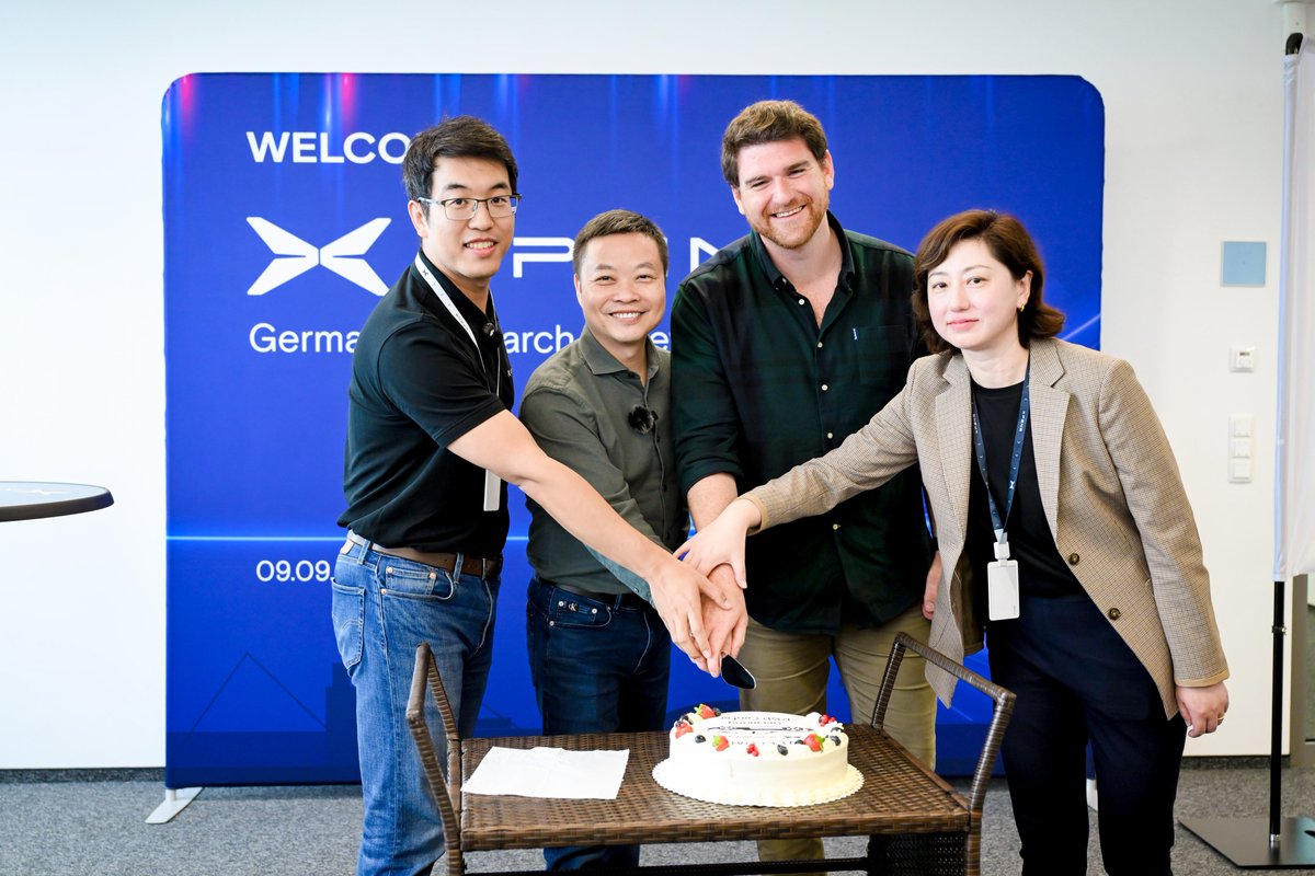 xiaopenghexpeng's tweet image. Another full day at IAA, from test drives to the opening of our Munich R&D Center, and yes, a little taste of local food and beer too.
Proud to see XPENG’s global journey powered by so many talented teammates around the world. Exciting times ahead!
$XPEV