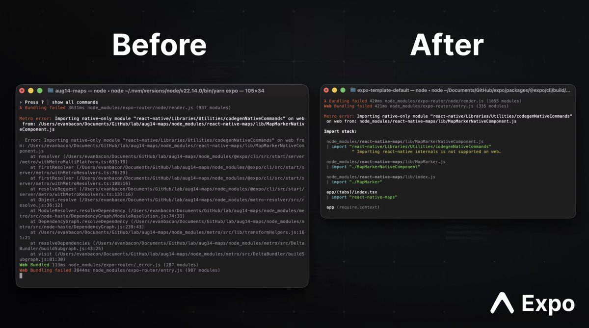 expo's tweet image. 📜 Expo SDK 54 Changelog
✍️ @notbrent @AlanJamesHughes 

Speed and stability are the themes of SDK 54. We want to make development faster and ensure that the release is easy to upgrade to and stable. 

Lots of easter eggs in here so read carefully...

expo.dev/changelog/sdk-…
