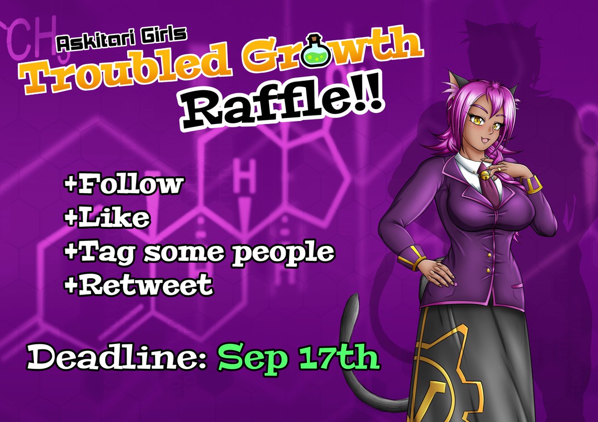 The new Askitari Girls game is coming out on september 17th!     

To celebrate, I'm doing a giveaway for a copy for everyone who follows the steps in the image. Good luck!
