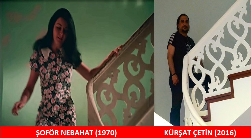 ŞOFÖR NEBAHAT (1970)
Filmde, İstanbul'un birçok noktasını görürüz.
Sırayla:
1) Taksim / Beyoğlu
2) Arnavutköy / Beşiktaş
3) Maçka / Beşiktaş
4) Altunizade / Üsküda