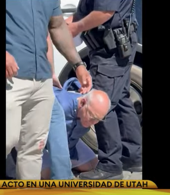 This scum is Charlie Kirk's would be assassin! A white liberal Democrat voter, obviously!