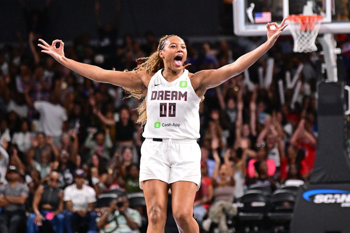 According to <a href="/WBBTimeline/">Across the Timeline</a>, Dream forward Naz Hillmon is the first reserve in #WNBA history to shoot at least:

60% or higher on 2s 
80% or higher on FTs
50 3PT makes

Hillmon was 1-6 on 3s in her first 3 seasons

The only other player to do so is Becky Hammon in 2000 as a starter