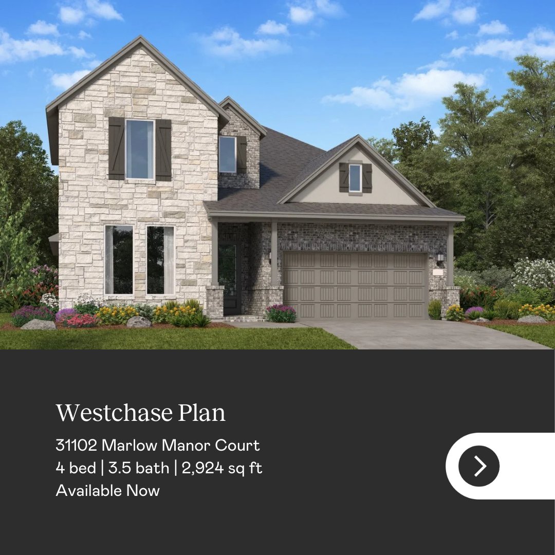VBHouston's tweet image. ✨ Your future starts at Cross Creek West in Fulshear, TX!

From the spacious Lakewood and Kimball plans to the stylish Westchase, there’s a home design for every lifestyle.

📞 Call 888-671-8175 to learn more.